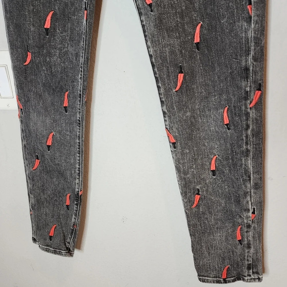 Scotch & Soda Pepper Embroidered Slim Boyfriend Grey jeans.  Size 26. - Picture 10 of 16
